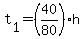 +t%5B1%5D+=+%2840%2F80%29h+