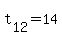 +t%5B12%5D+=+14+