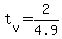 +t%5Bv%5D+=+2%2F4.9+
