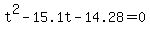 +t%5E2+-+15.1t+-+14.28+=+0+