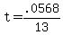 +t+=+.0568%2F13+