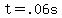 +t+=+.06s+