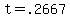 +t+=+.2667+