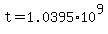 +t+=+1.0395%2A10%5E9+