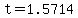 +t+=+1.5714+