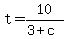 \"+t+=+10+%2F+%28+3+%2B+c+%29+\"