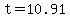 +t+=+10.91+