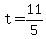 +t+=+11%2F5+