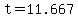 +t+=+11.667+