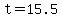 +t+=+15.5+