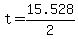 +t+=+15.528%2F2+