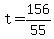 +t+=+156%2F55+