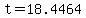 +t+=+18.4464+
