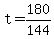 +t+=+180%2F144+