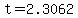 +t+=+2.3062+
