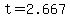+t+=+2.667+