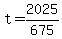 +t+=+2025+%2F+675+