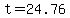 +t+=+24.76+