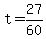 +t+=+27%2F60+