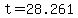 +t+=+28.261+