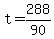 +t+=+288%2F90+