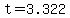 +t+=+3.322+