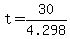 +t+=+30%2F4.298+