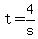 +t+=+4%2Fs+