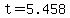 +t+=+5.458+