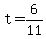 +t+=+6%2F11+