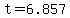 +t+=+6.857+