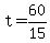 +t+=+60%2F15+