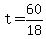 +t+=+60%2F18+