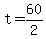 +t+=+60%2F2+