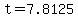 +t+=+7.8125+