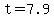 +t+=+7.9+