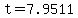 +t+=+7.9511+