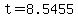 +t+=+8.5455+