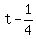 +t+-+1%2F4+