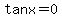 +tanx+=+0+
