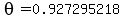 +theta=0.927295218