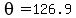 +theta=126.9