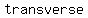 +transverse