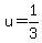 +u=1%2F3