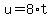 +u+=+8%2At+