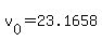 +v%5B0%5D+=+23.1658+