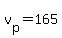 +v%5Bp%5D+=+165+