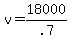 +v+=+18000%2F.7+