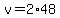 +v+=+2%2A48+