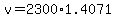 +v+=+2300%2A1.4071+
